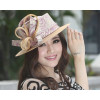Pink and Beige Hat 