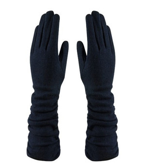 Amanda Wool Mix Glove - Navy