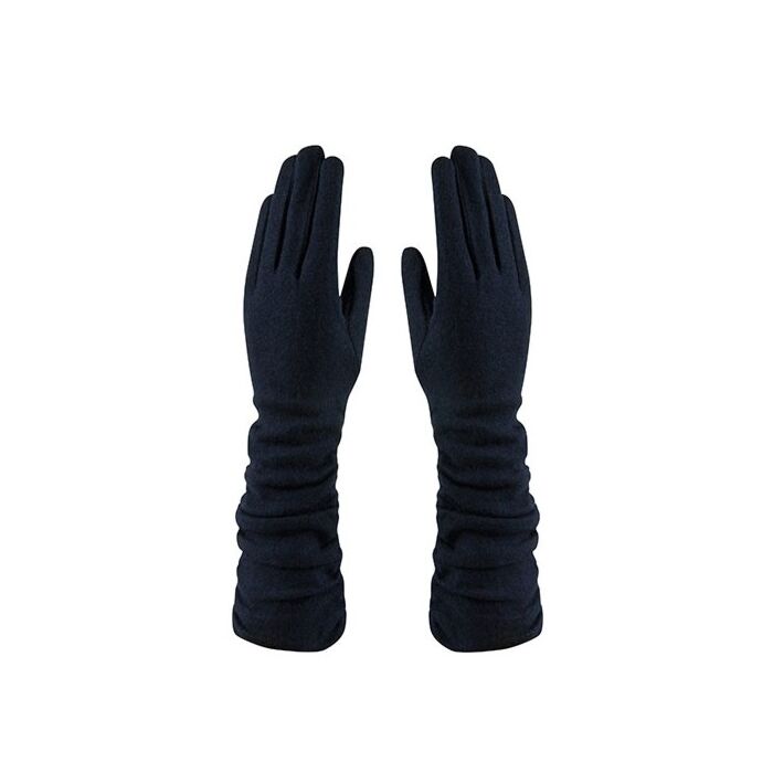 Amanda Wool Mix Glove - Navy