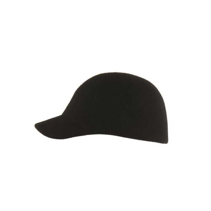 Kitty W – Wool Felt black