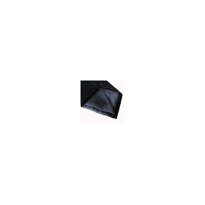 Jet Black Pianura Polyester Tie