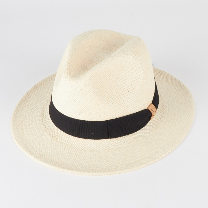 Natural White Panama Hat 