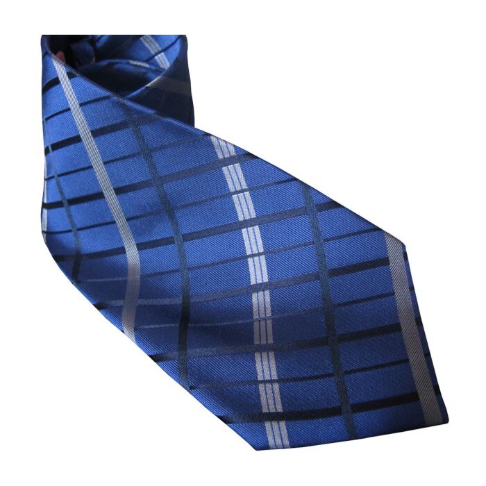 Navy Blue Silk Tie