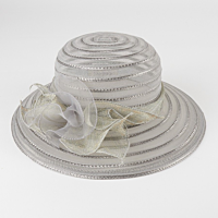 Grey Lightweight Summer Hat