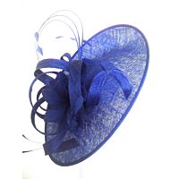 Sapphire fascinator