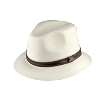 Panama Natural Hat White